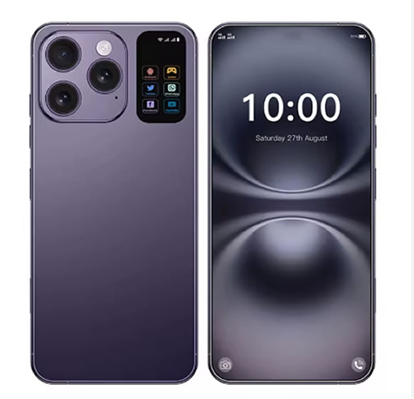 5G Smartphone 8G RAM+128GIG Storage, 7' Phone Full Screen Gaming Phone Dual-sim